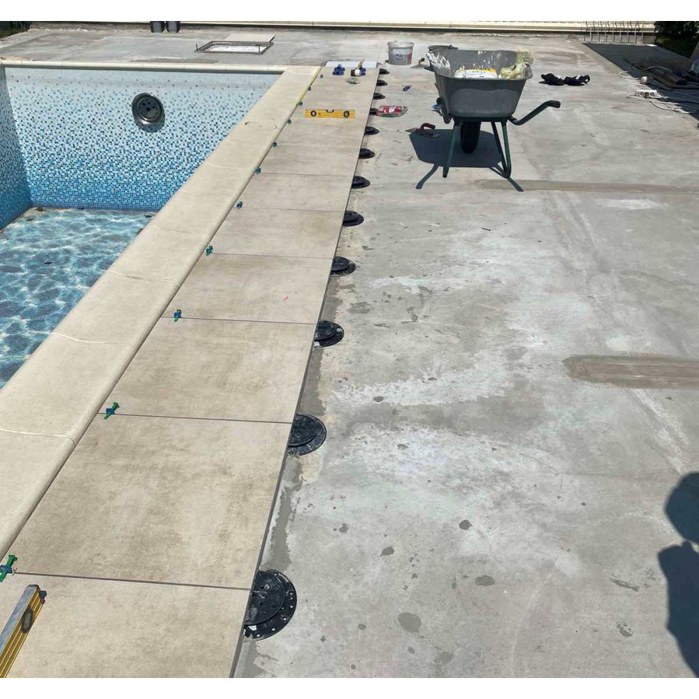 Регулируемая опора K-A05 Karoapp 19-25мм, опора для фальшпола под лаги и керамогранит Регулируемая опора K-A05 Karoapp 19-25мм, опора для фальшпола под лаги и керамогранит