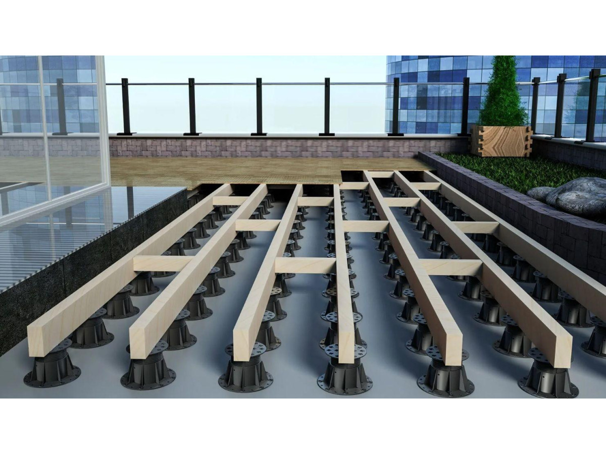 Максимизируя комфорт и долговечность: преимущества крепления террасных досок на регулируемые опоры