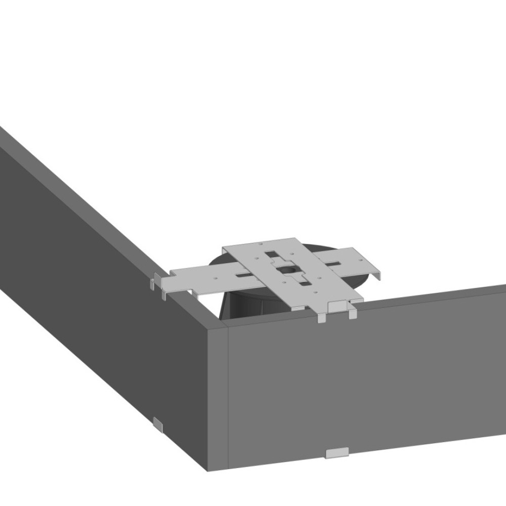 Верхній затискач для вертикального кріплення плитки K-ET, вертикальний фіксатор керамограніту верхній Верхній затискач для вертикального кріплення плитки K-ET, вертикальний фіксатор керамограніту верхній