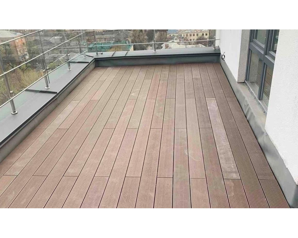 Терраса на  регулируемых опорах под террасную доску г.Кропивницкий