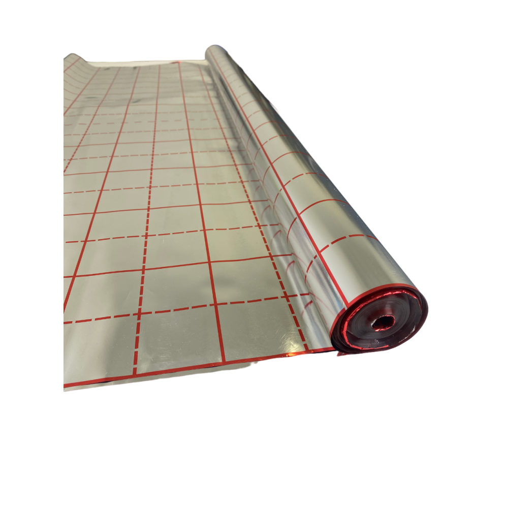 Пленка фольгированная с разметкой, рулон 50 м Пленка фольгированная с разметкой, рулон 50 м