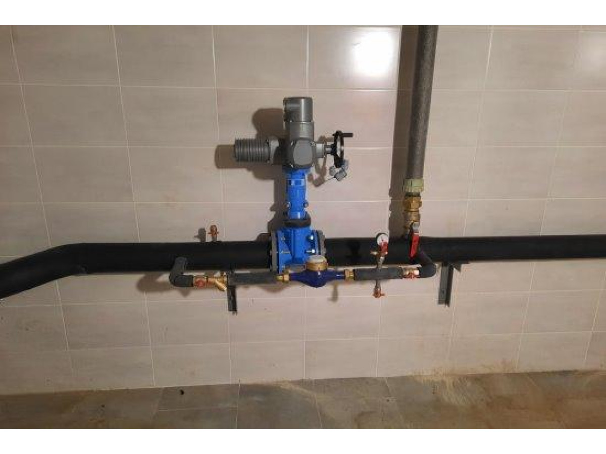 Теплоізоляція трубопроводів в бомбосховищі в Київскій міській клінічній лікарні #3