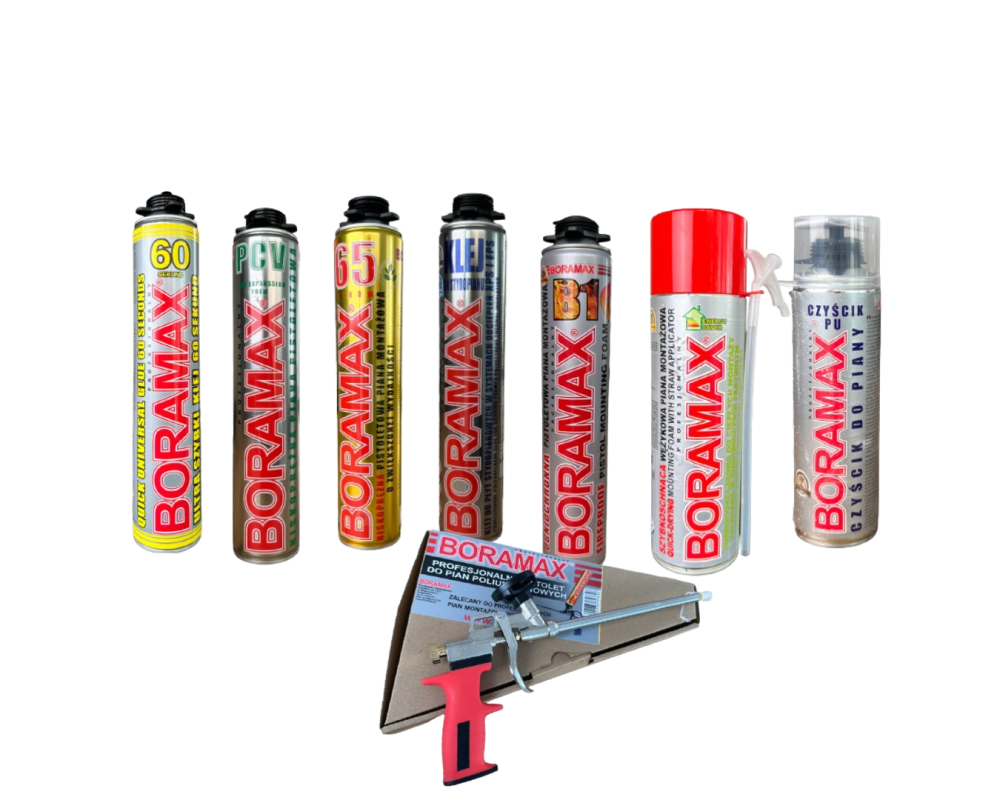 Какие виды монтажных пен бывают?