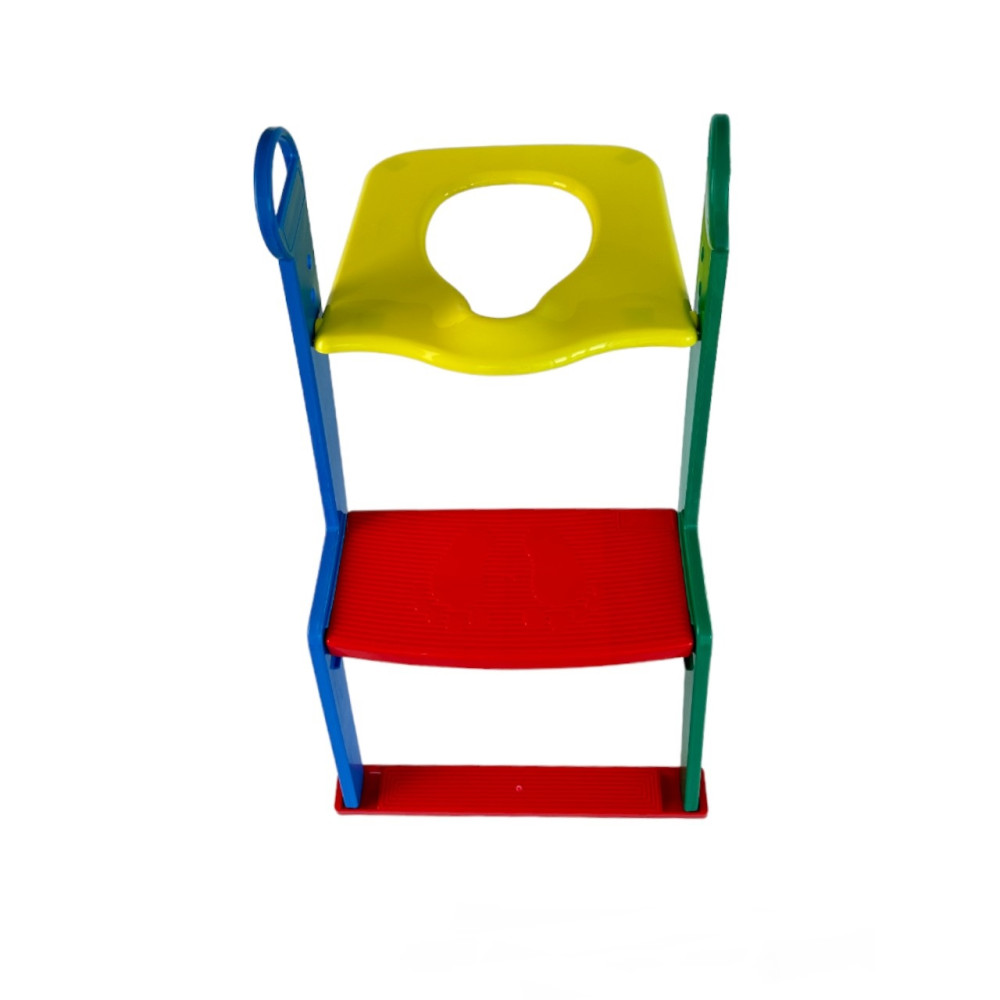 Детское сиденье на унитаз с приставной лестницей, накладка на унитаз для детей с ступеньками Детское сиденье на унитаз с приставной лестницей, накладка на унитаз для детей с ступеньками