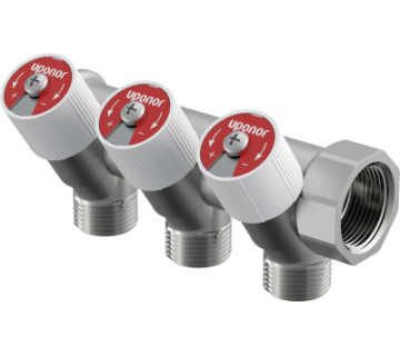 Коллекторы Uponor SH с запорными кранами