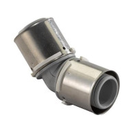Пресс-фитинги Uponor S-Press PLUS Колено 45° PPSU 50-50 Пресс-фитинги Uponor S-Press PLUS Колено 45° PPSU 50-50