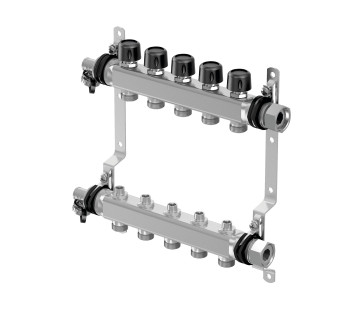 Стальные коллекторы Uponor Vario S LS без расходомеров