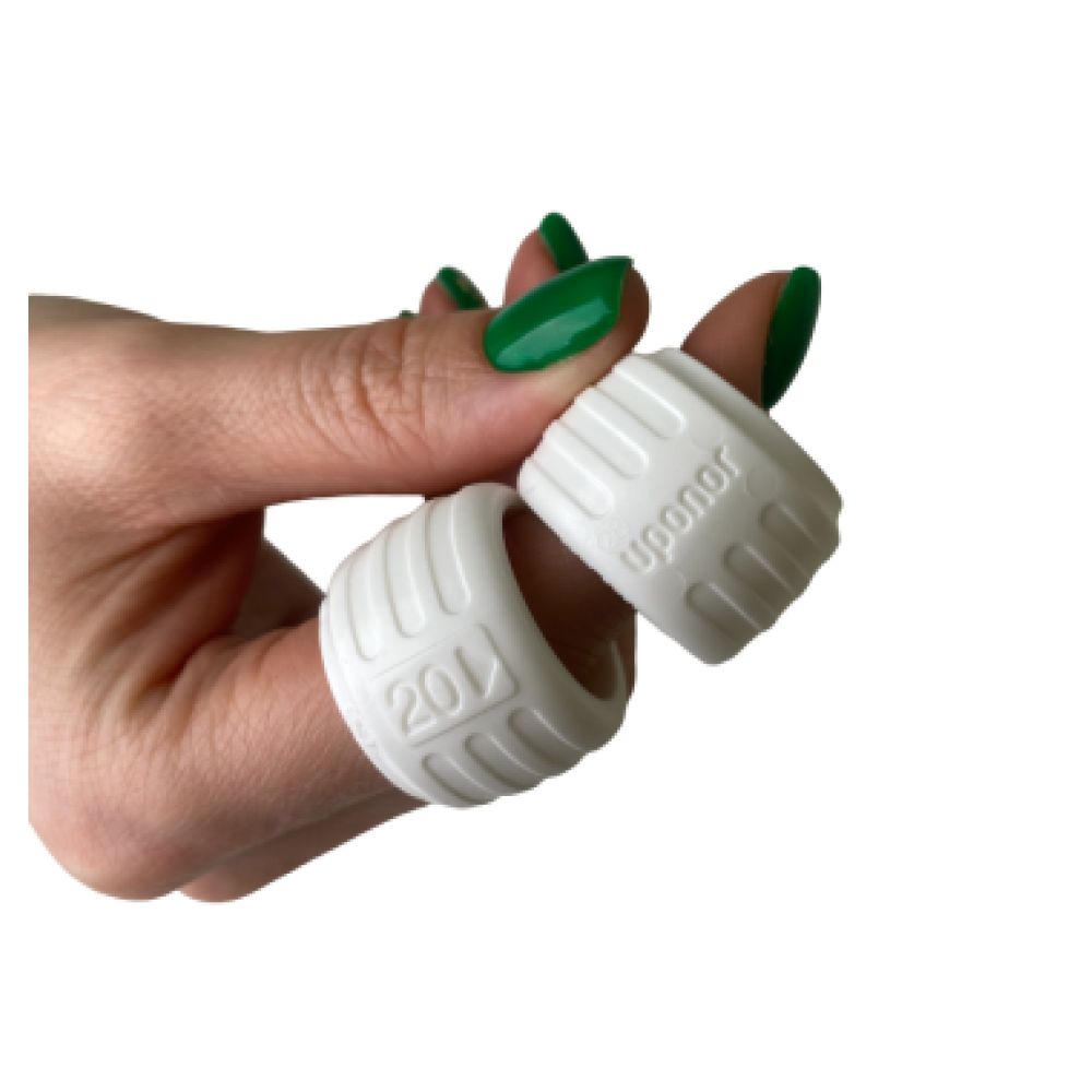 Кольцо EVOLUTION Q&E белое Ø25 мм Кольцо EVOLUTION Q&E белое Ø25 мм