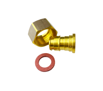 ШТУЦЕР Q&E С НАКИДНОЙ ГАЙКОЙ